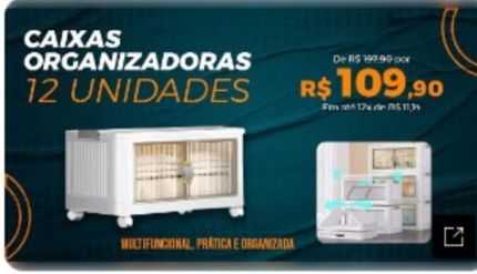Oferta 12 Caixas R$ 109,90